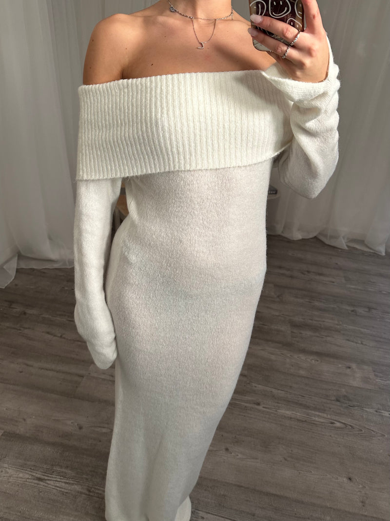 Knitted maxi dress