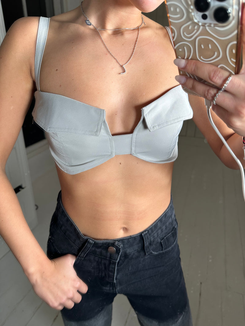 Tailored bralet size small